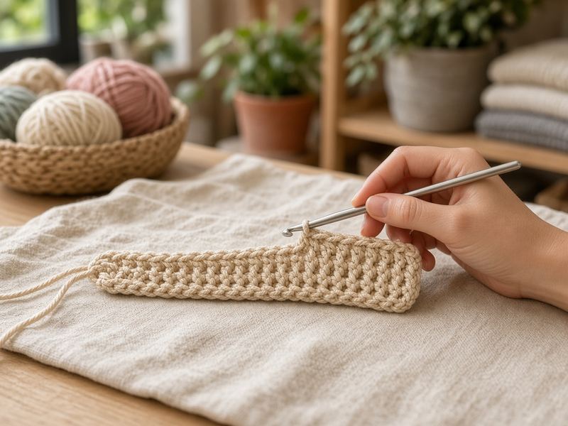 Crochet basics at Estenpalli Atelier